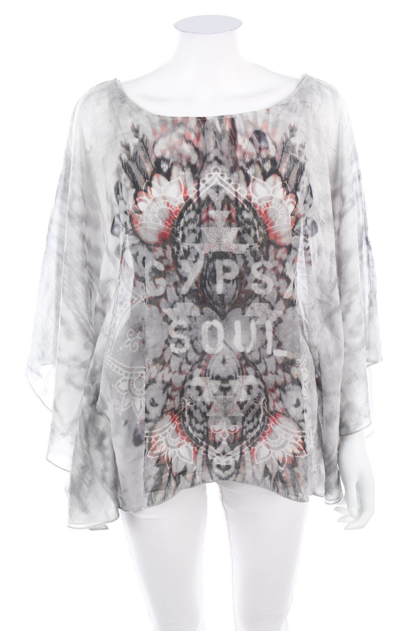 monari - Bluse mit Print - M