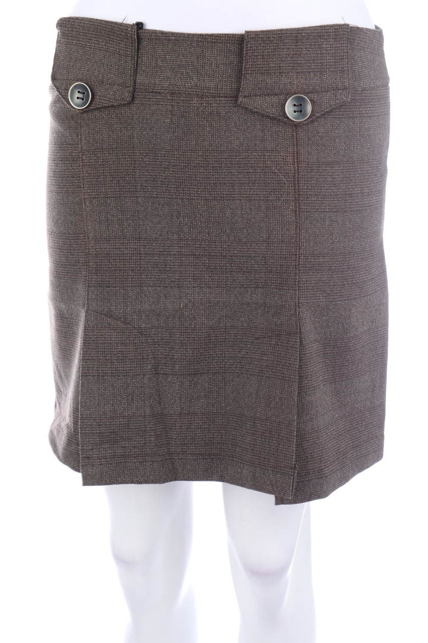 Ohne Label - Minirock mit Karo-Muster - D 38