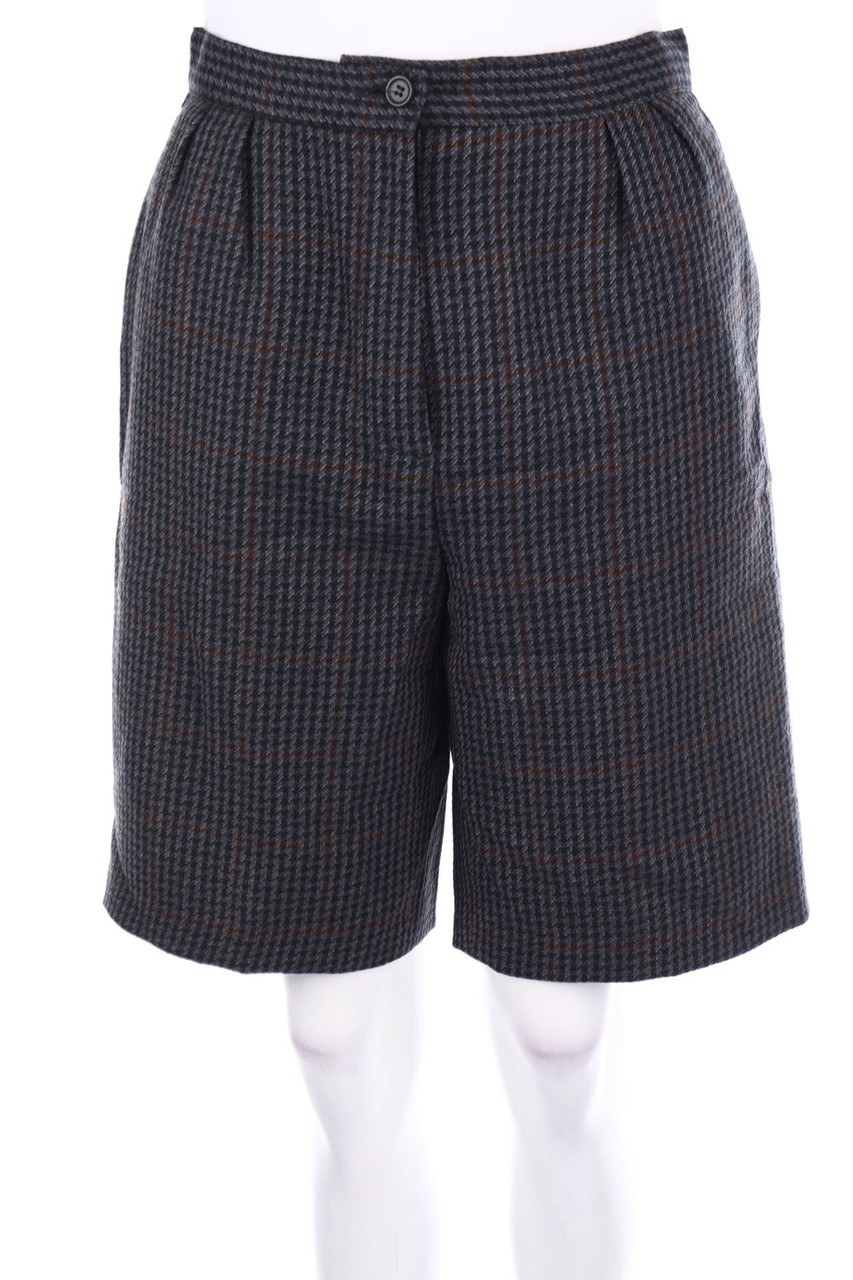 VINTAGE - Shorts mit Karo-Muster - D 32-34