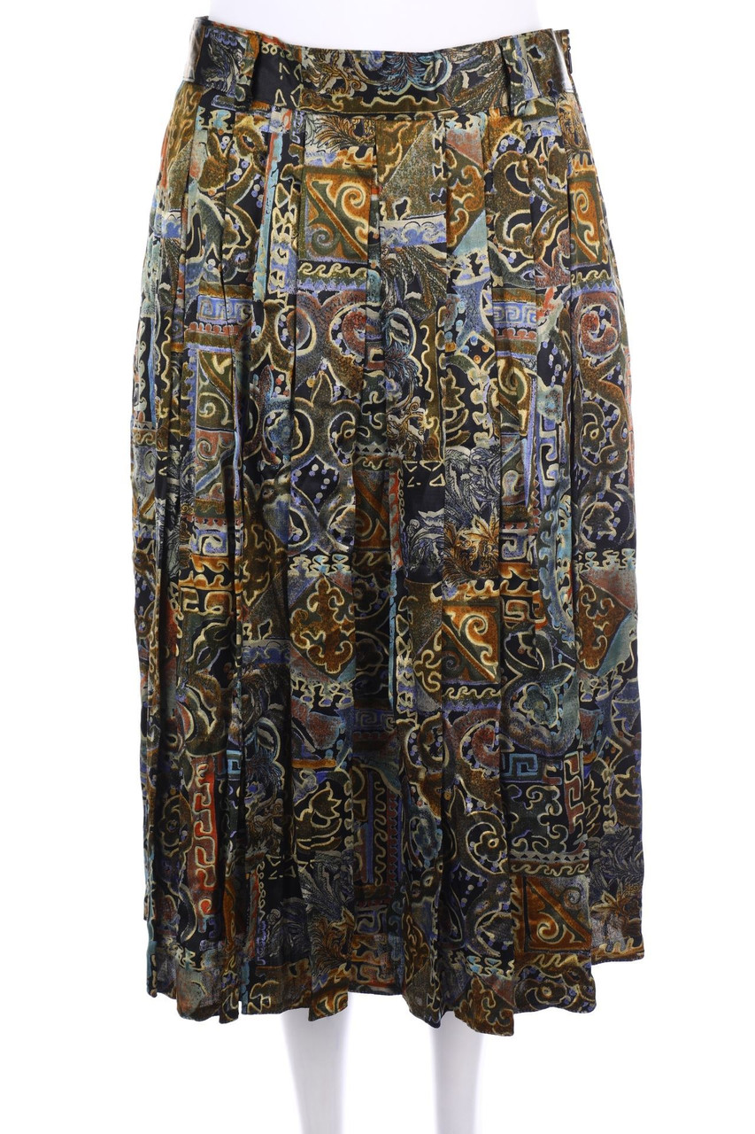 GERRY WEBER - Falten-Rock mit Print - D 40