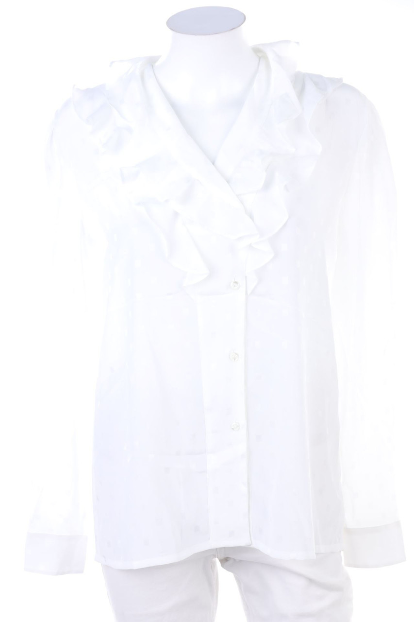 CV Charles Vögele - Bluse mit Volants - D 40