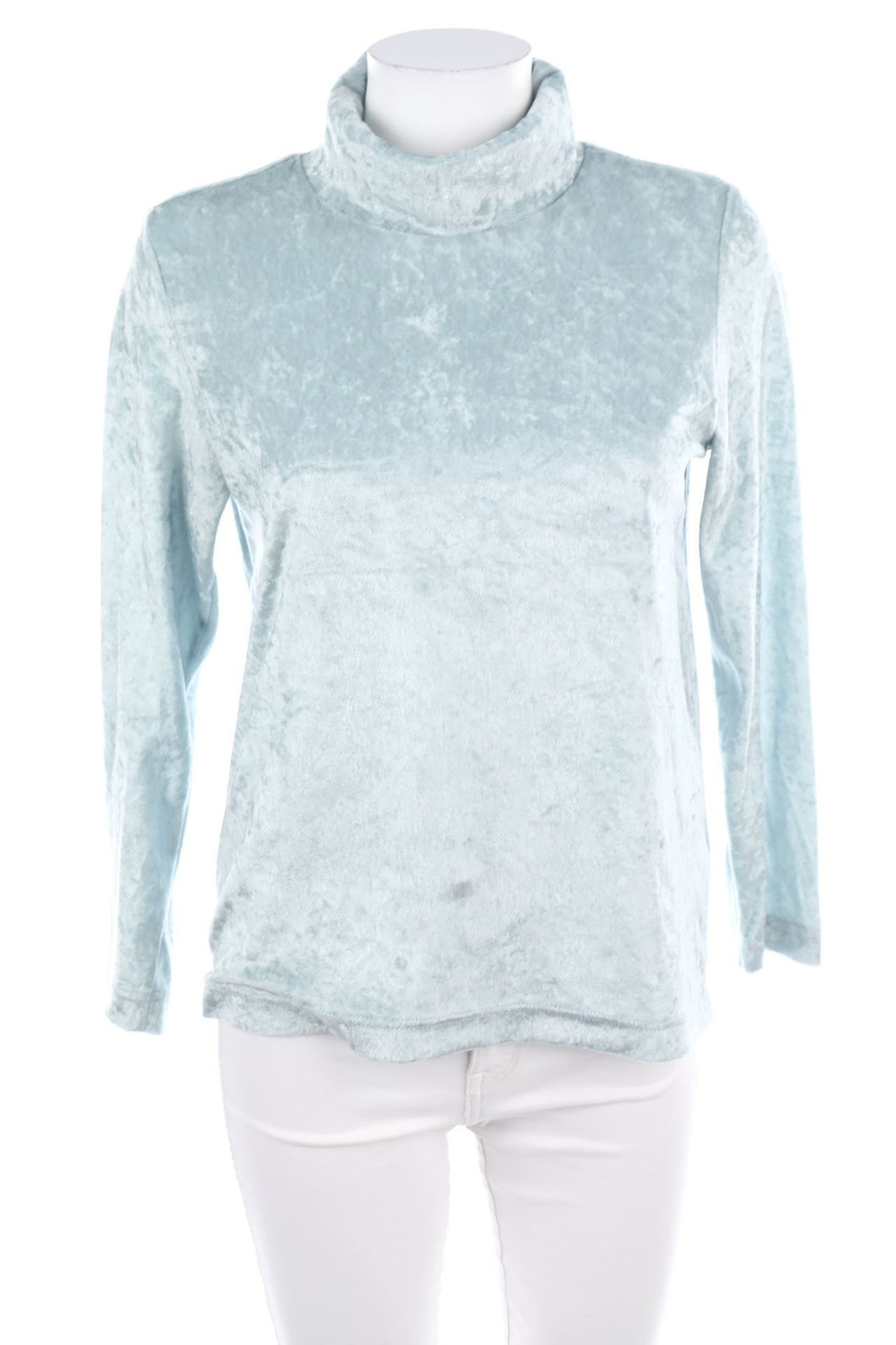 Ohne Label - Longsleeve-Shirt mit Rollkragen - D 40