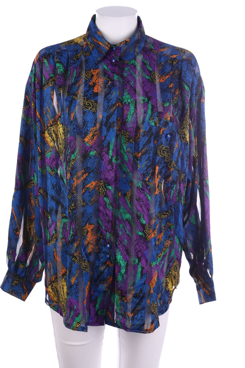SCIROCCO - Vintage-Hemd-Bluse - D 42