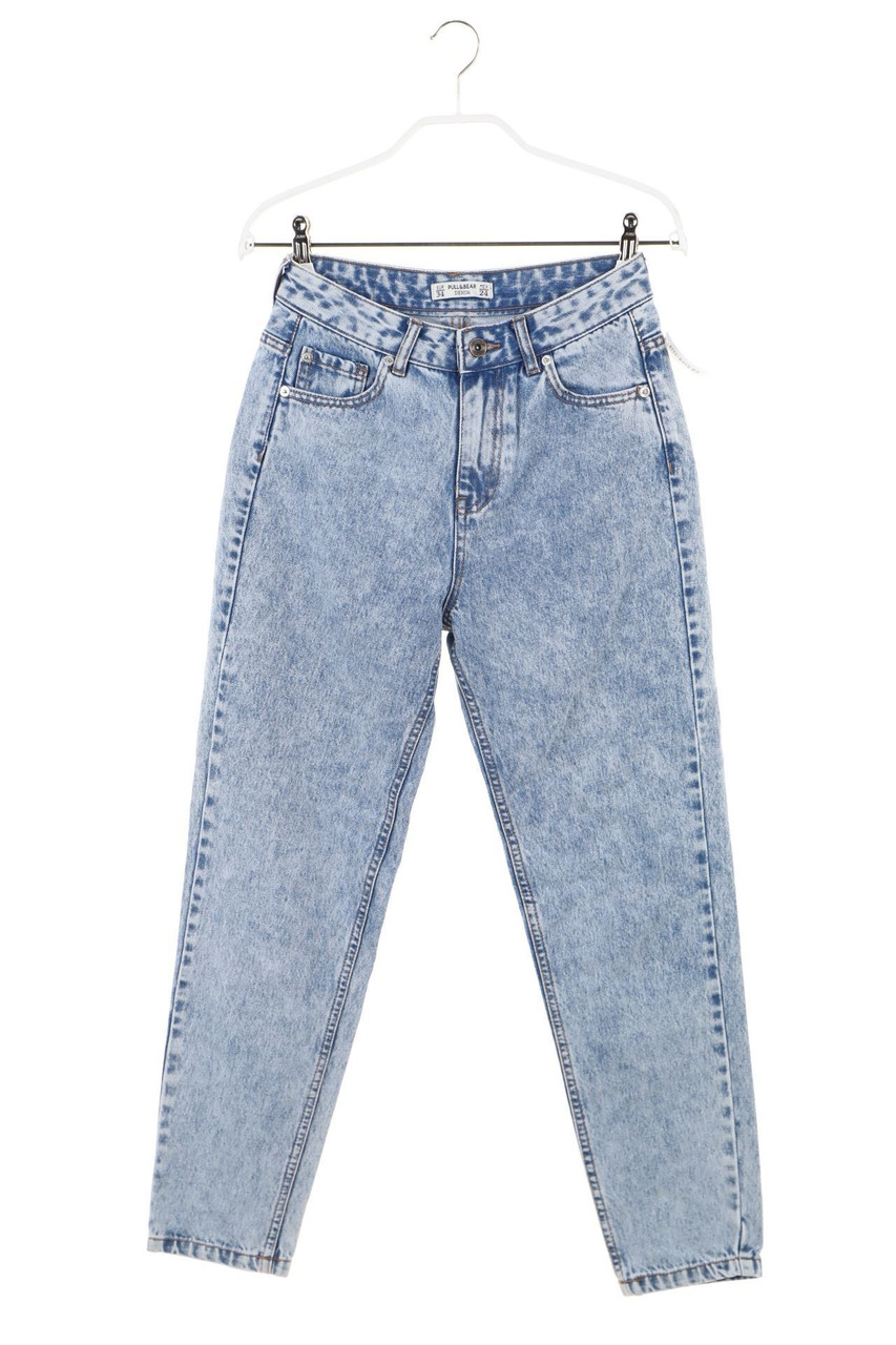 PULL&BEAR - Used Look-Mom-Jeans - D 34