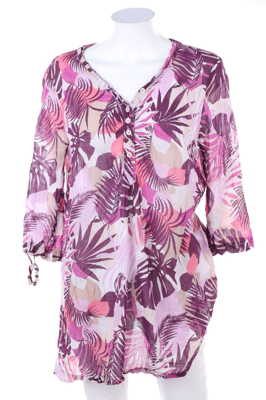 bellybutton - Baumwoll-Bluse mit Print - D 40