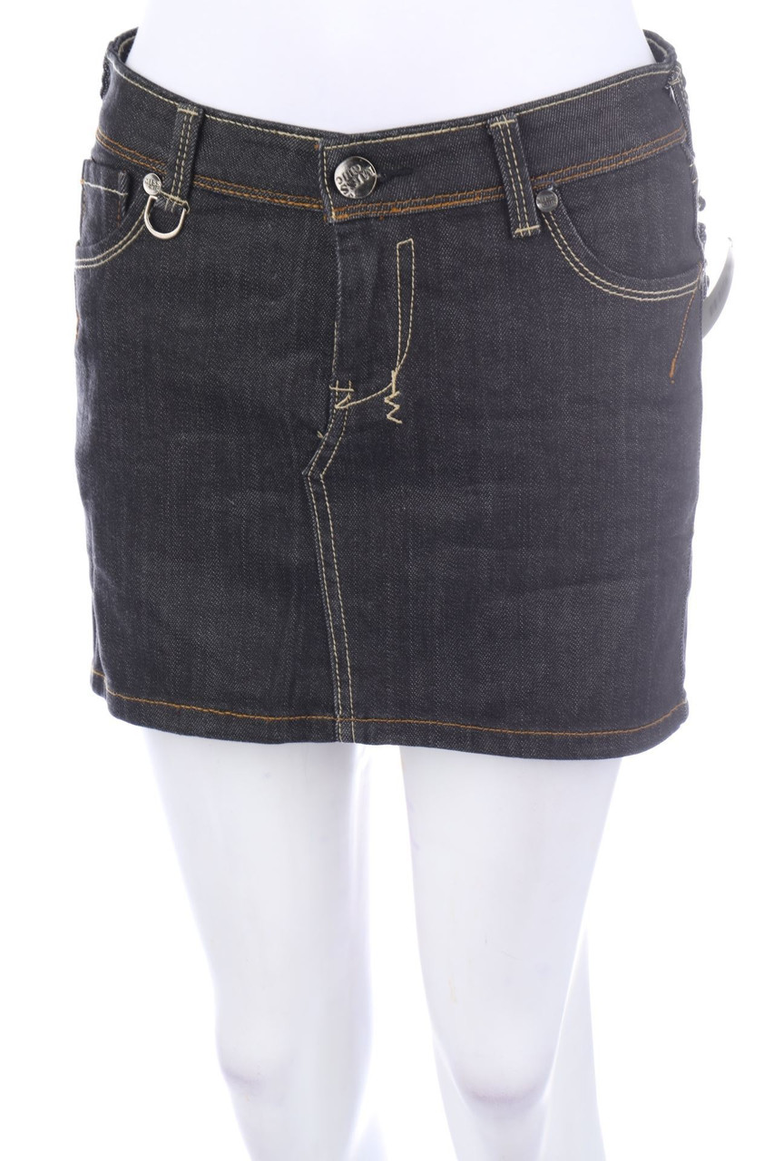 Miss Chic - Mini-Jeansrock - D 38