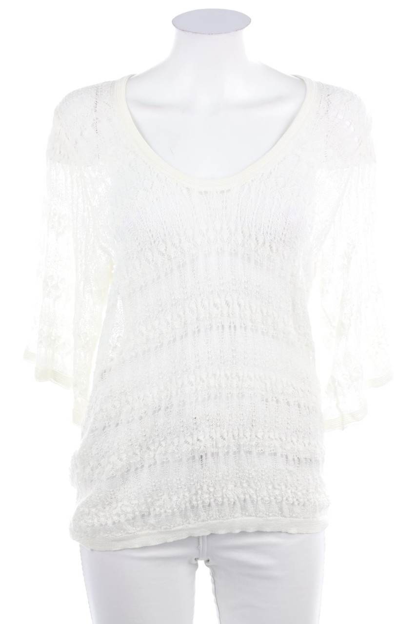 FALCONERI - Spitzen-Bluse mit 3/4-Ärmel - M