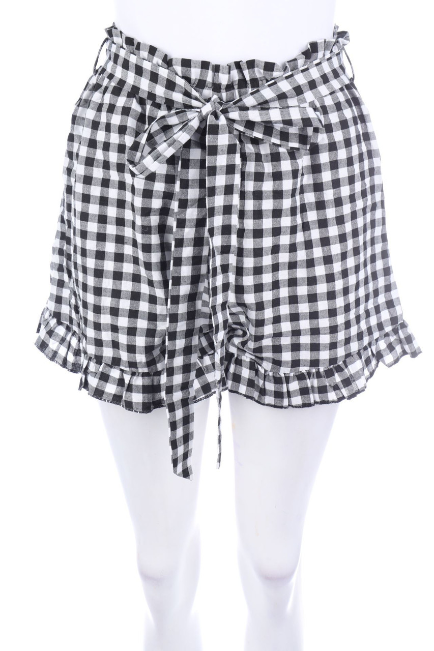 SHEIN - Shorts mit Karo-Muster - S