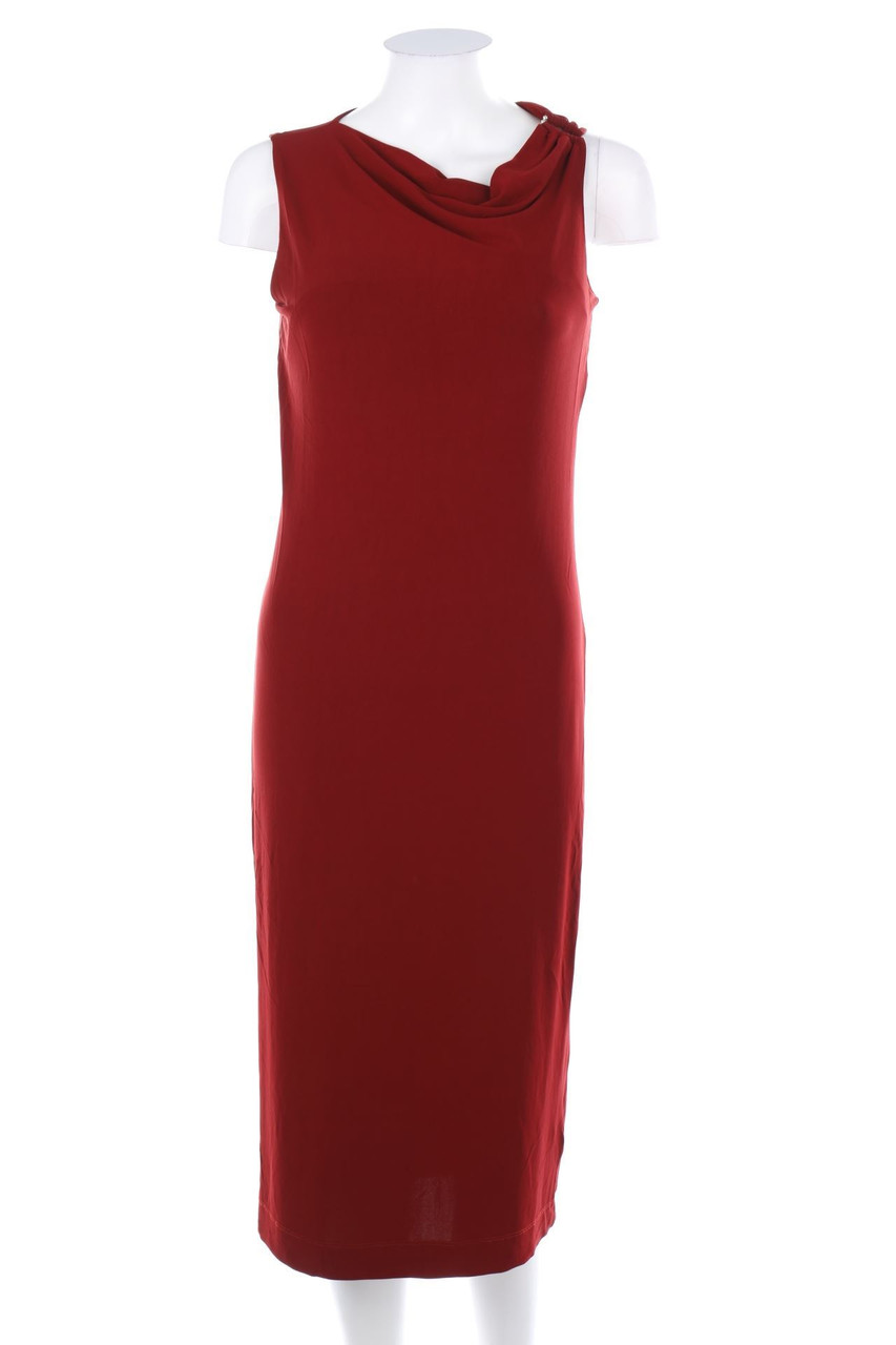 DANIEL HECHTER PARIS - Cocktailkleid mit Wasserfall-Ausschnitt - D 38