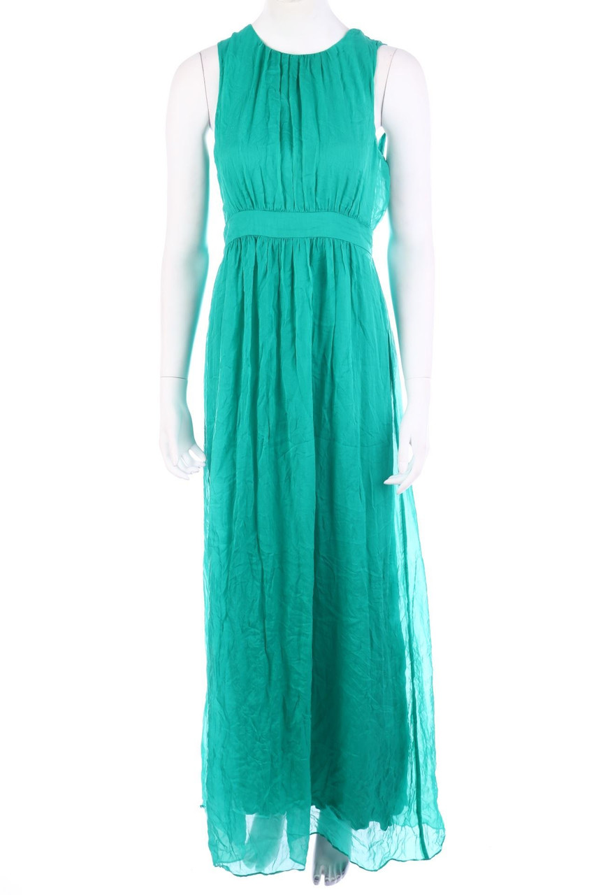 HALLHUBER - Abendkleid aus Seide mit Raffungen - D 36