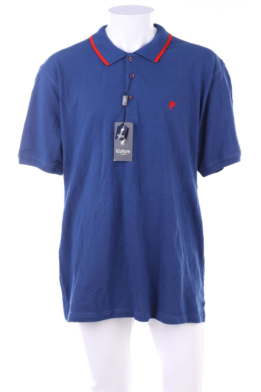 DENIM CULTURE - Poloshirt mit Logo-Stickerei - XXXL