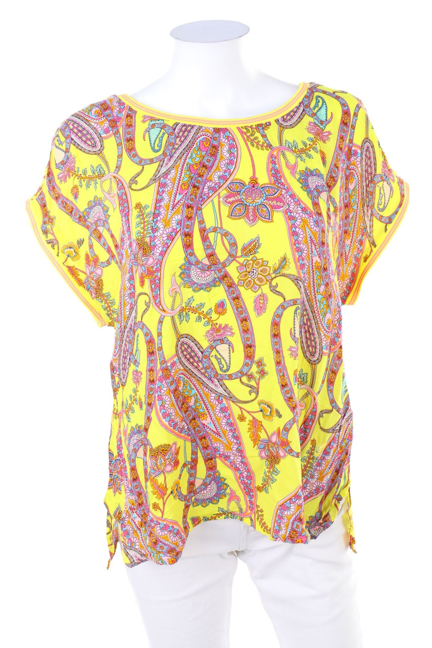 Emily van den Bergh - Kurzarm-Bluse - XL