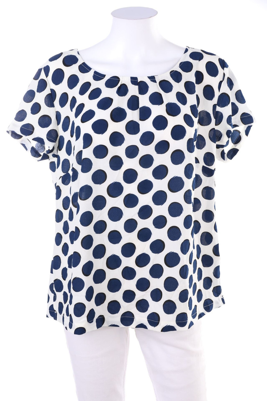 TCHIBO - Kurzarm-Bluse - XL