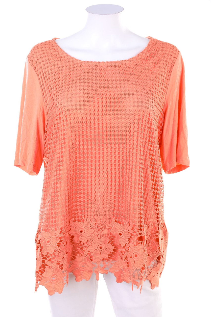 TAIFUN - Shirt mit Stickereien - XL