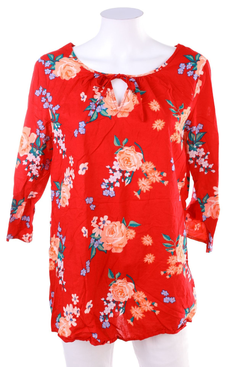 SECONDHAND - Hemd-Bluse mit 3/4-Ärmel - L