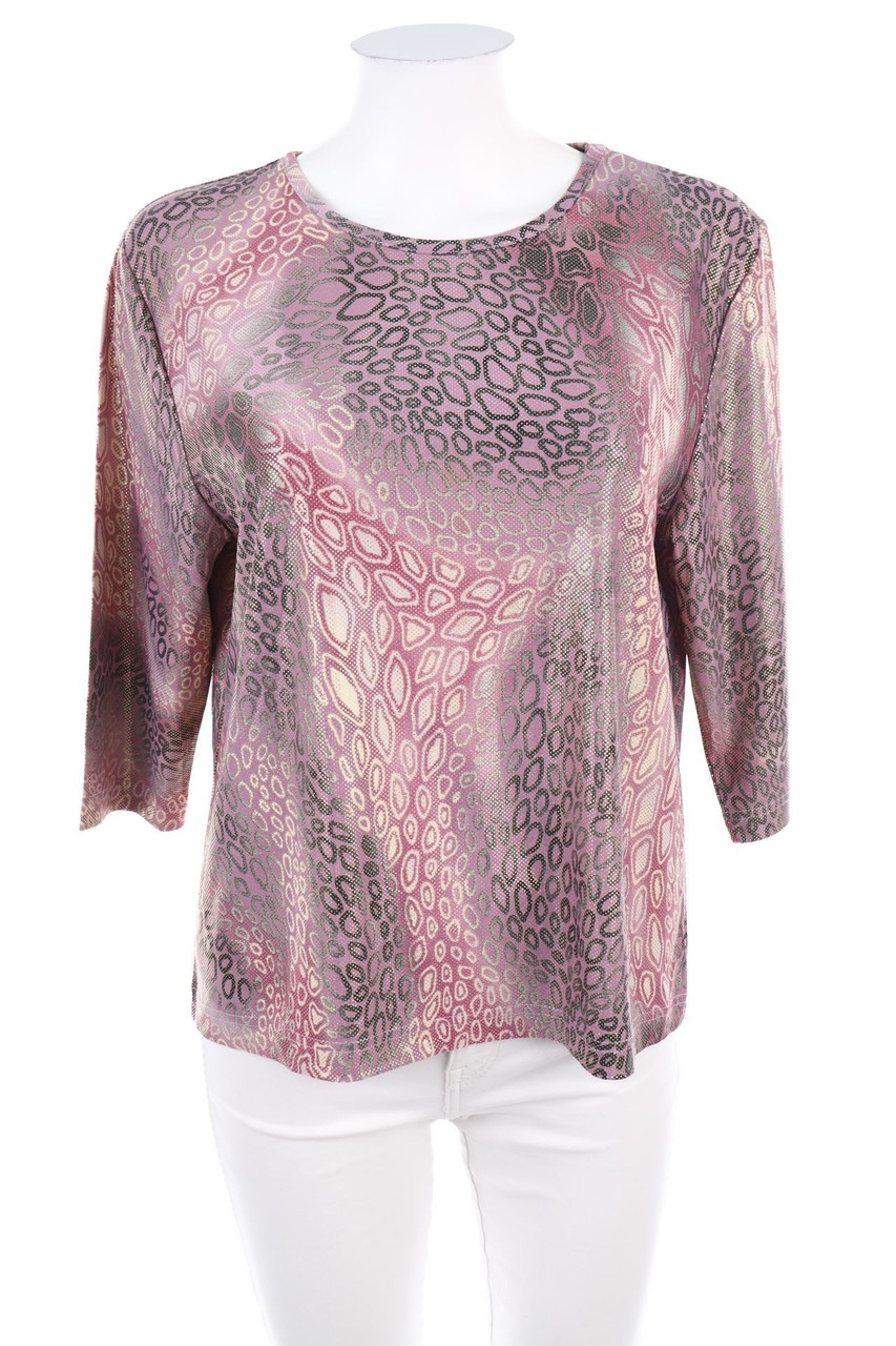 Ohne Label - 3/4-Arm-Shirt mit Print - M