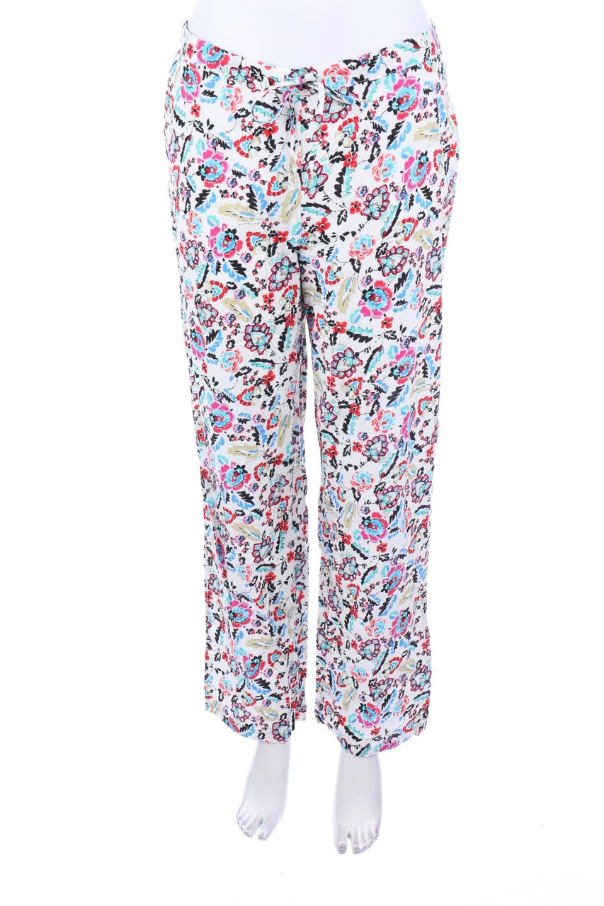 MADELEINE - Jogger-Hose mit Blumen-Print - D 36-38