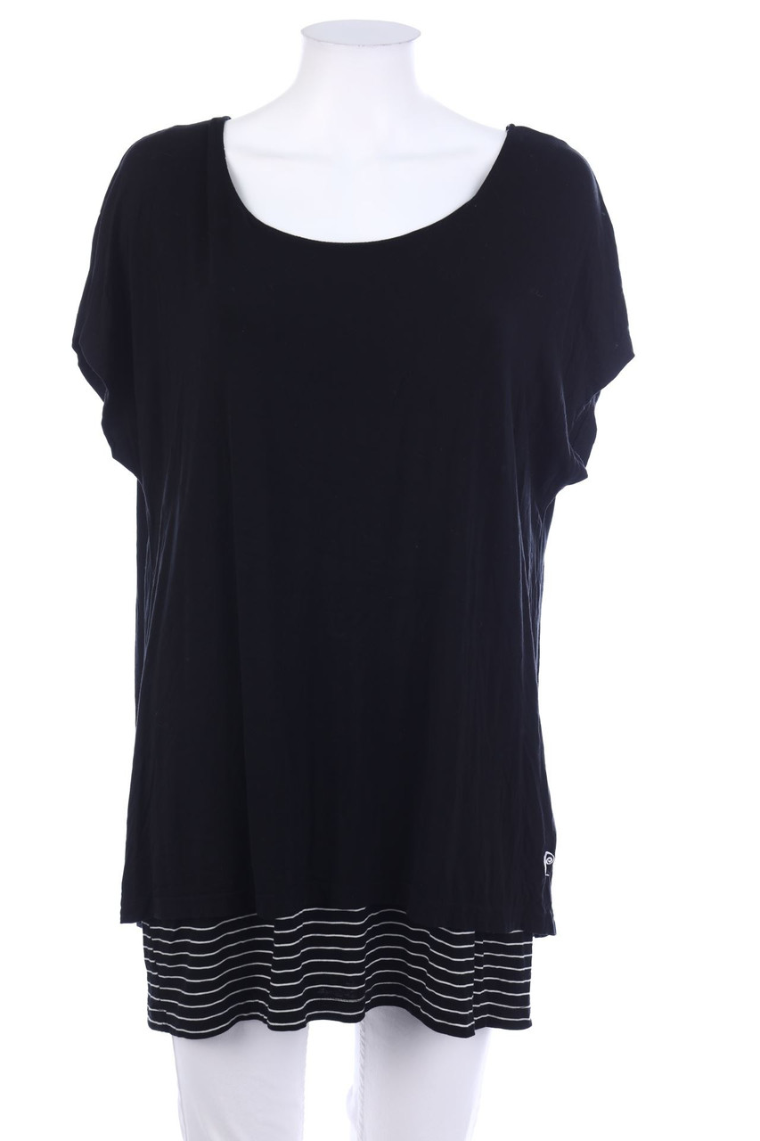 Ohne Label - Kurzarm-Bluse - 2XL