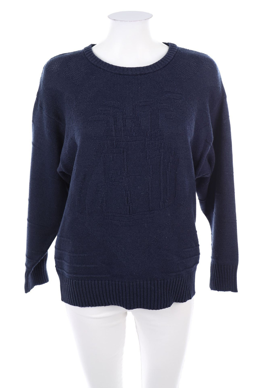 VINTAGE - Strick-Pullover mit Muster - D 42