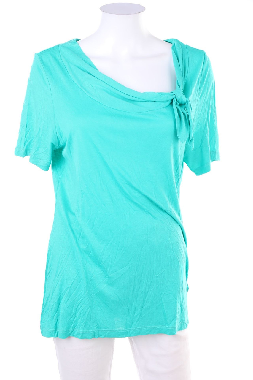 Ohne Label - Kurzarm-Bluse - L