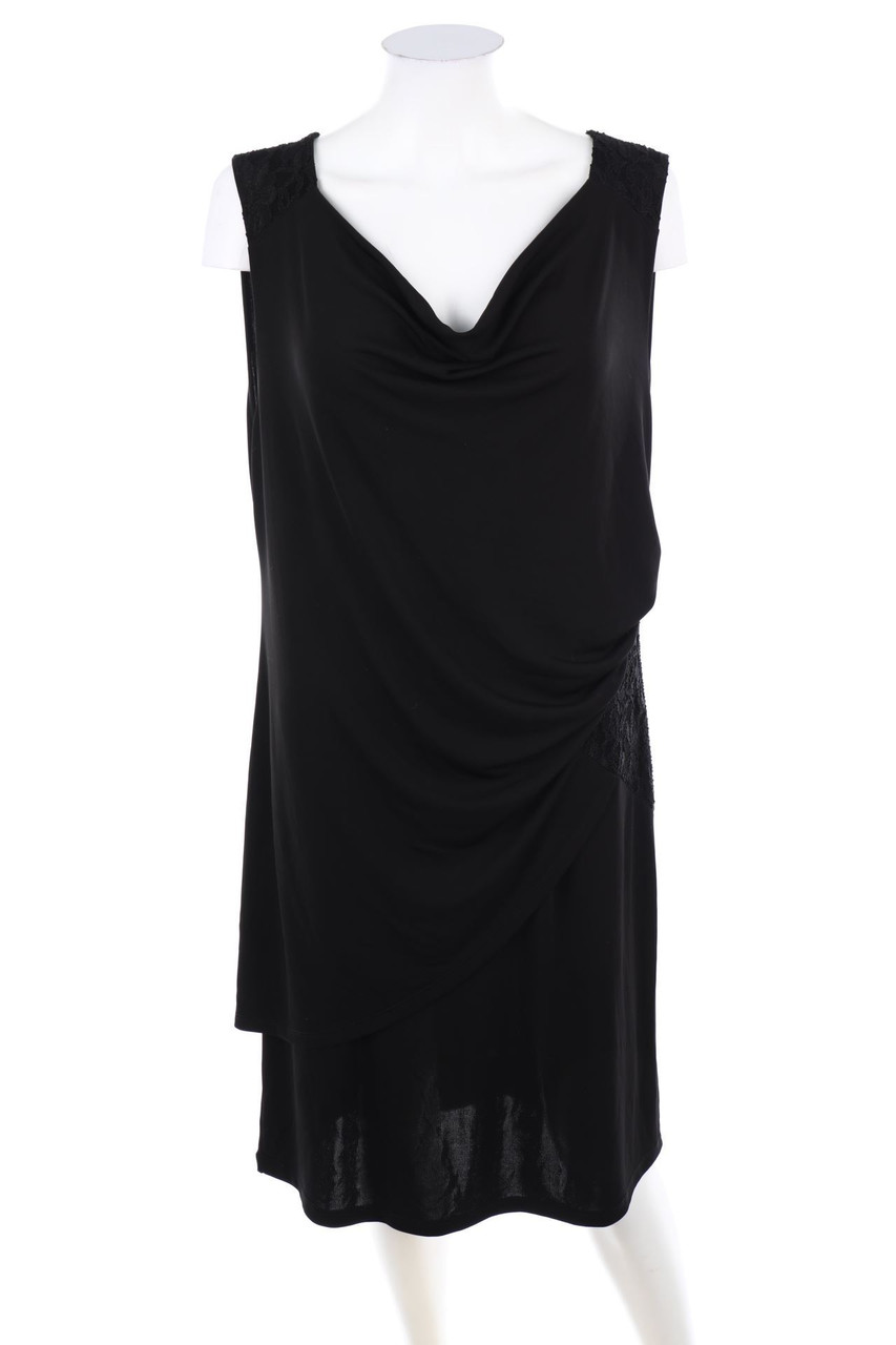 Jaqueline Riu - Abendkleid mit Spitzen-Einsatz - D 46