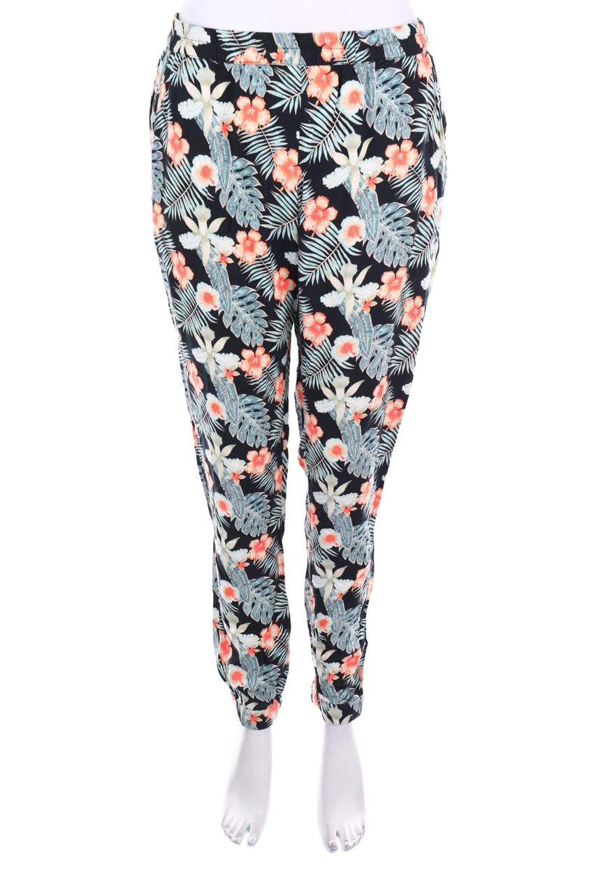 ROXY - Jogger-Hose mit Blumen-Print - M