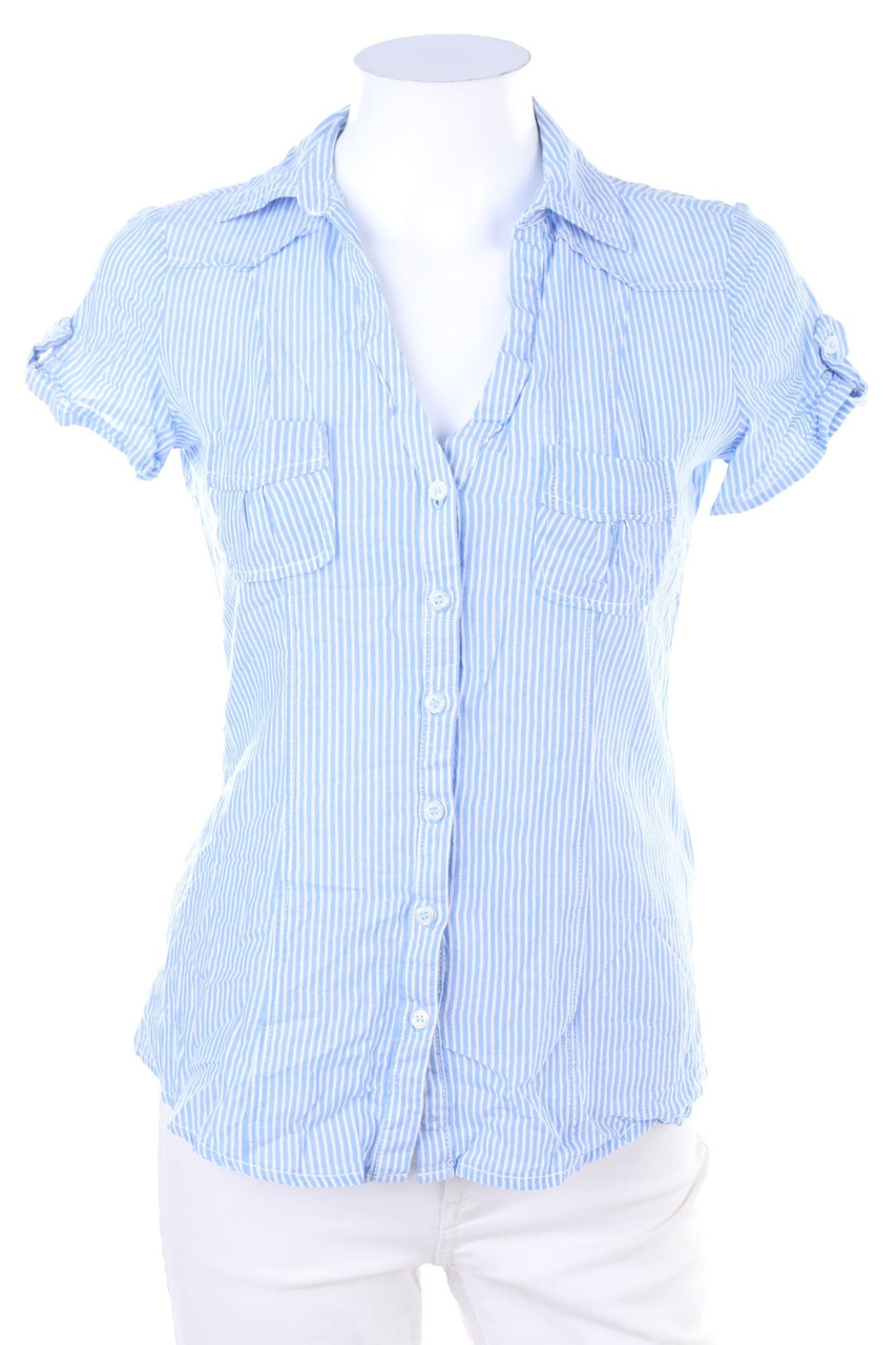 TALLY WEiJL - Hemd-Bluse mit kurzem Ärmel - S