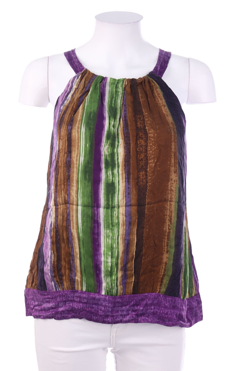 ANN TAYLOR - Blusentop mit Streifen - M