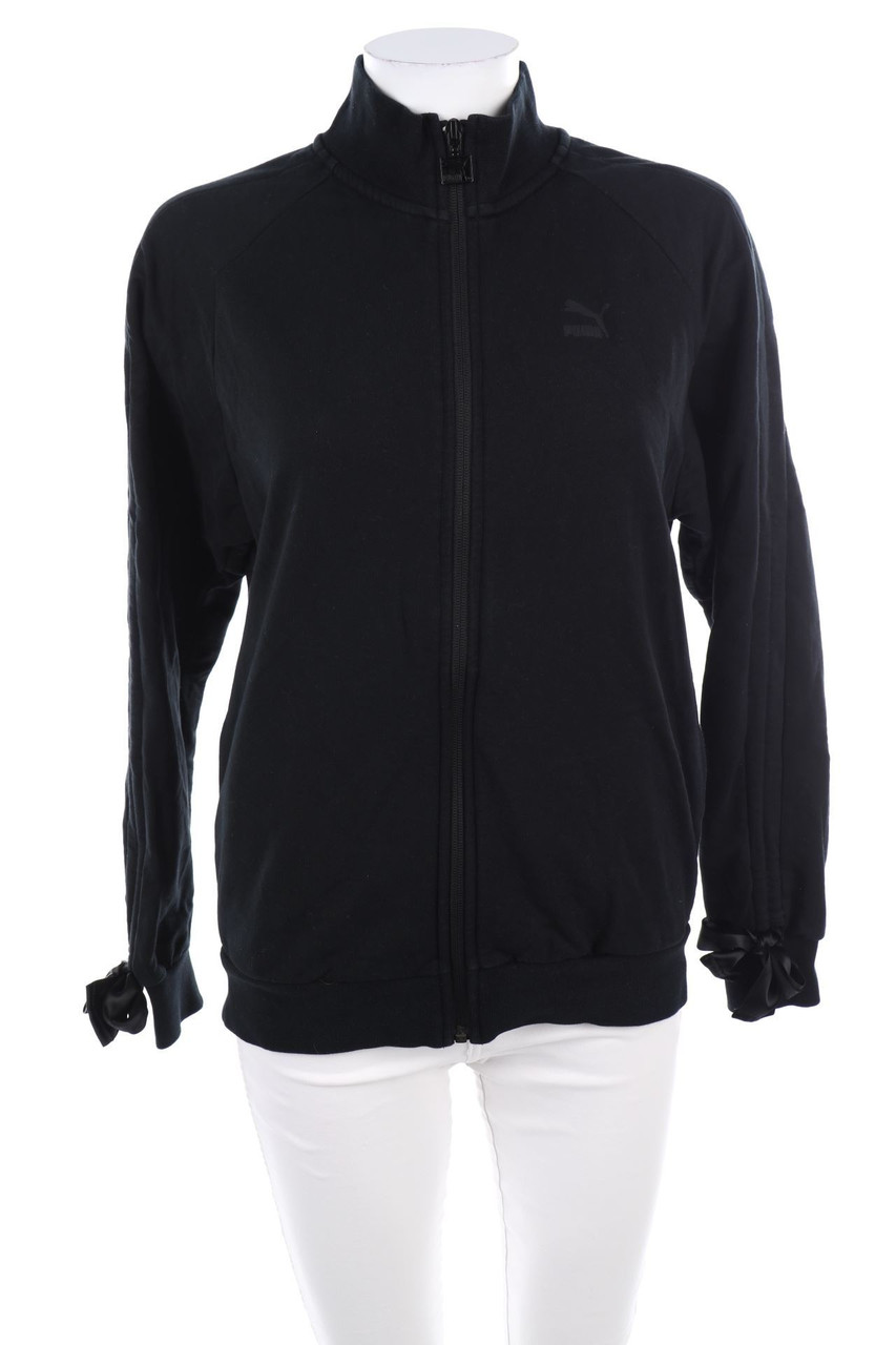 PUMA - Sweatjacke mit Logo-Print - D 38