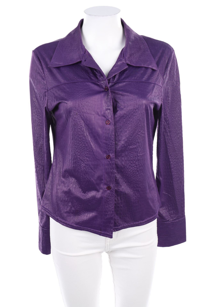 SECONDHAND - Bluse mit Animal-Print - M