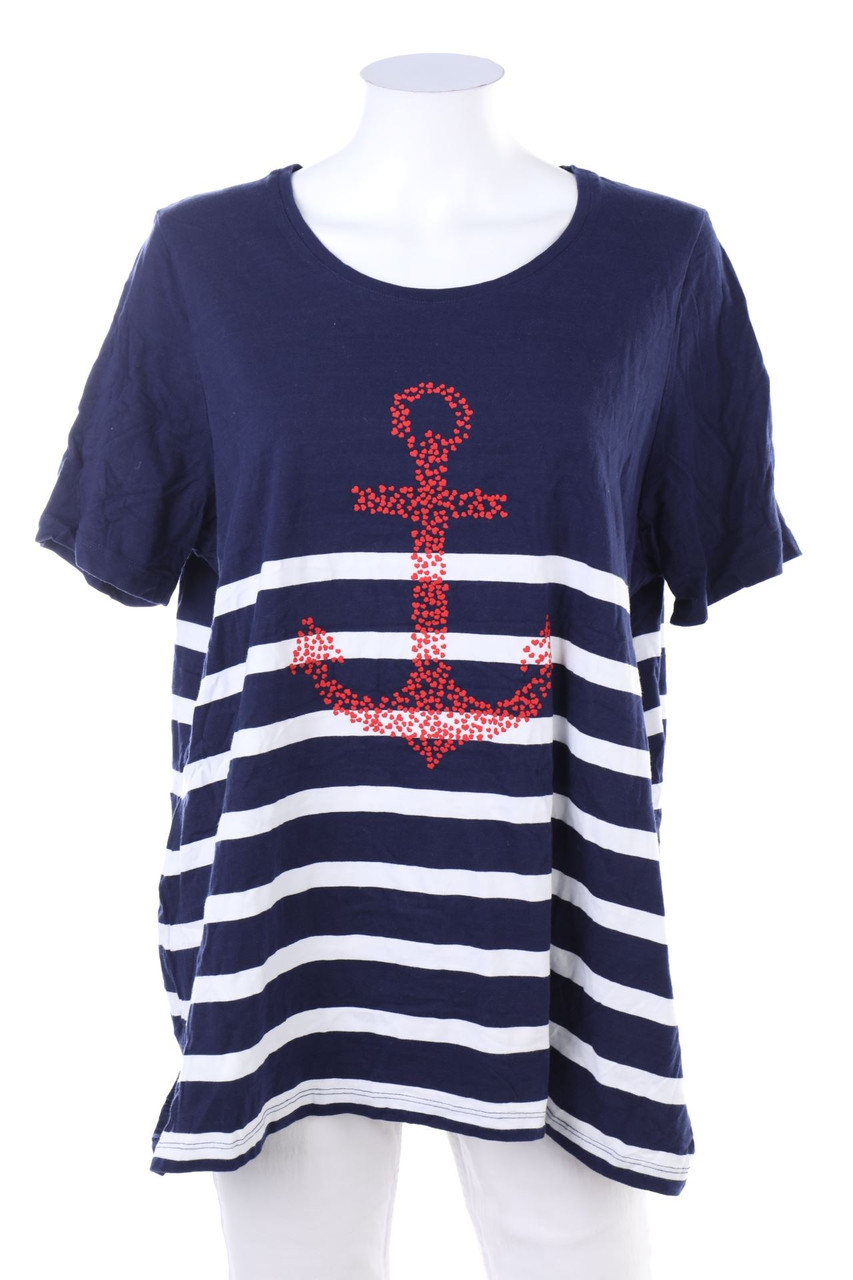 Ulla Popken - Kurzarm-Shirt - 46