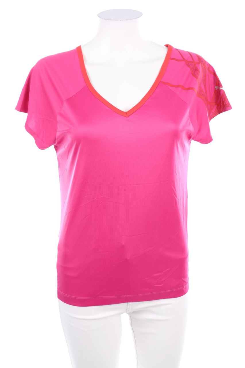 PUMA - Sport T-Shirt mit Logo-Print - D 36