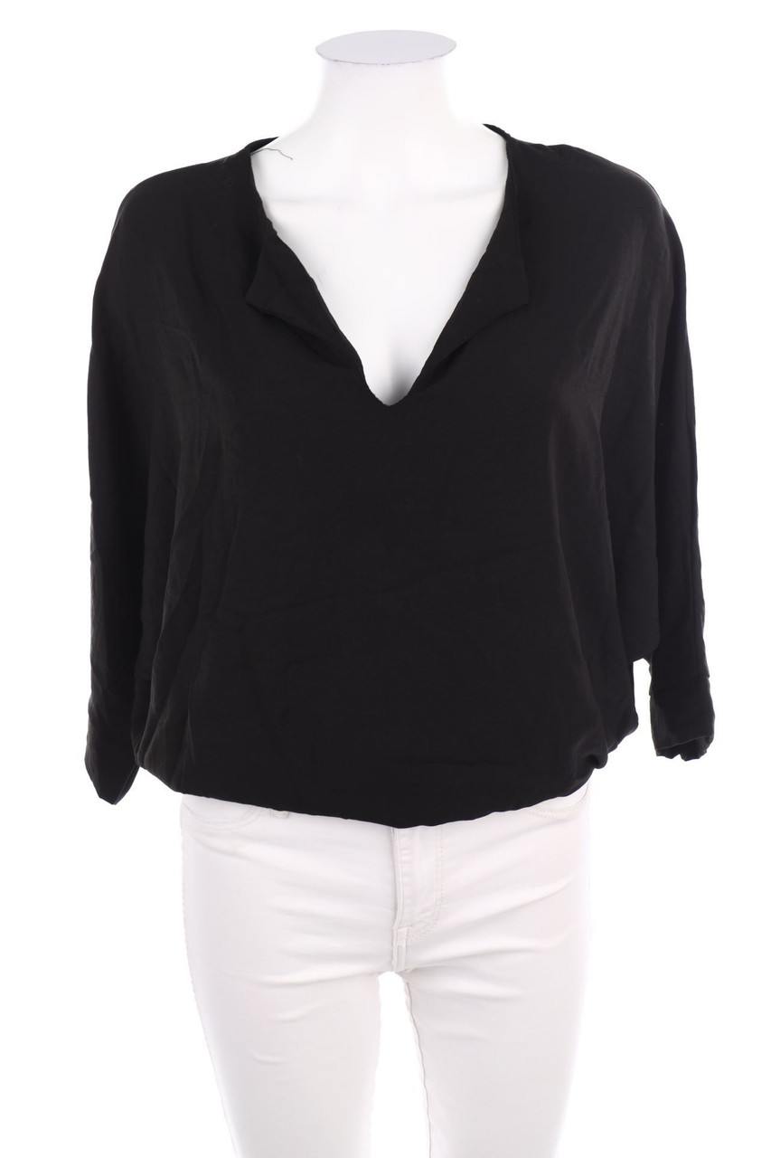 zebra - Bluse mit Batwing-Ärmeln - XS