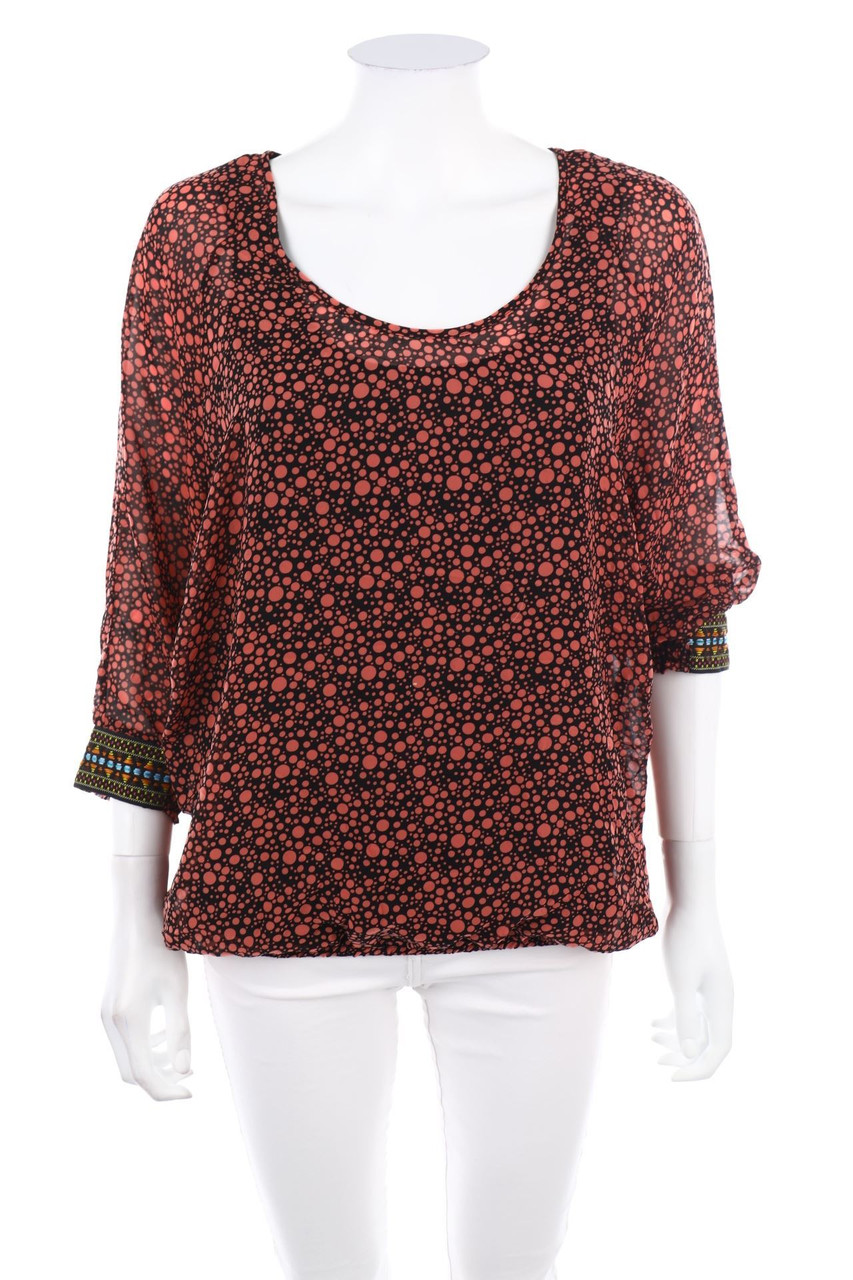 VERO MODA - Bluse mit Punkten - M