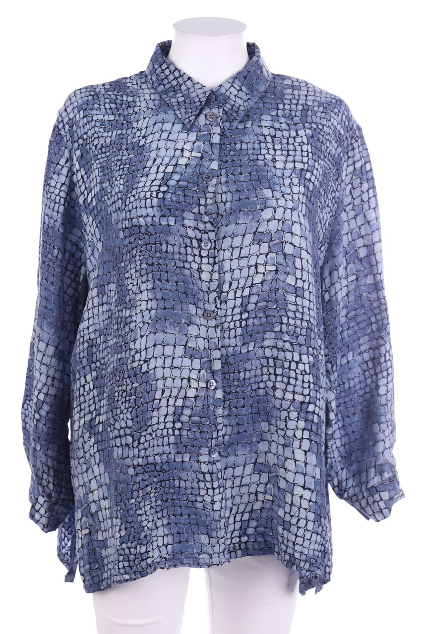 GERRY WEBER - Vintage-Bluse mit Animal-Print - D 48
