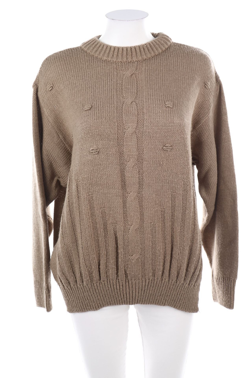 VINTAGE - Strick-Pullover mit Muster - XXXL