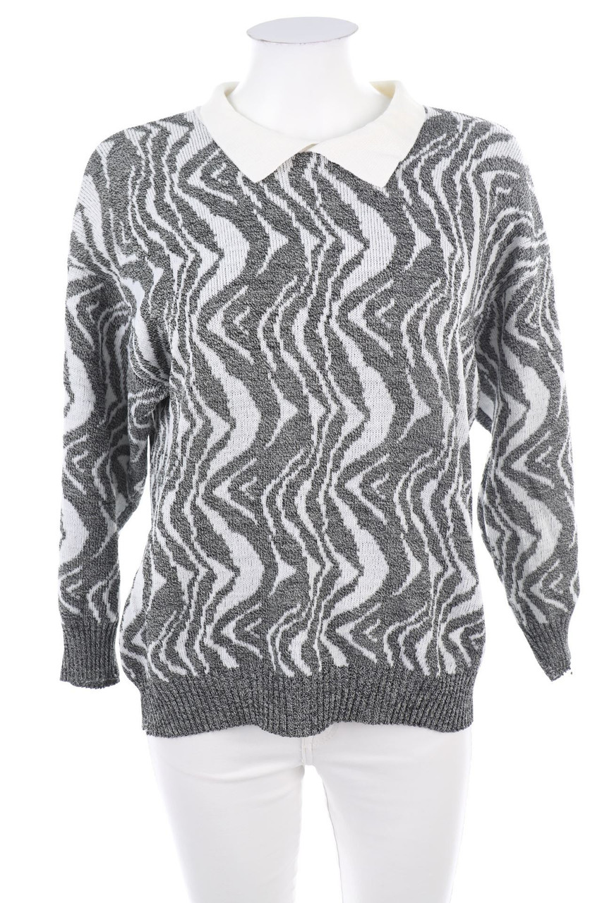 VINTAGE - Pullover mit Muster - M