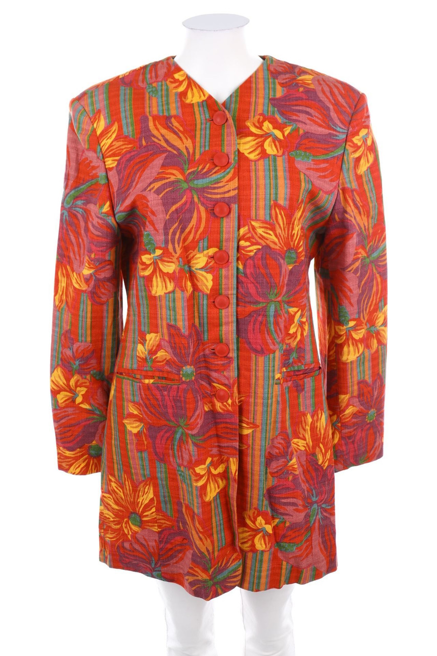 OuiSet - Mantel aus Leinen-Mix - D 38