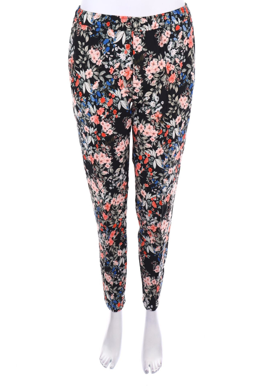CINQUE - Hose mit Blumen-Print - D 36