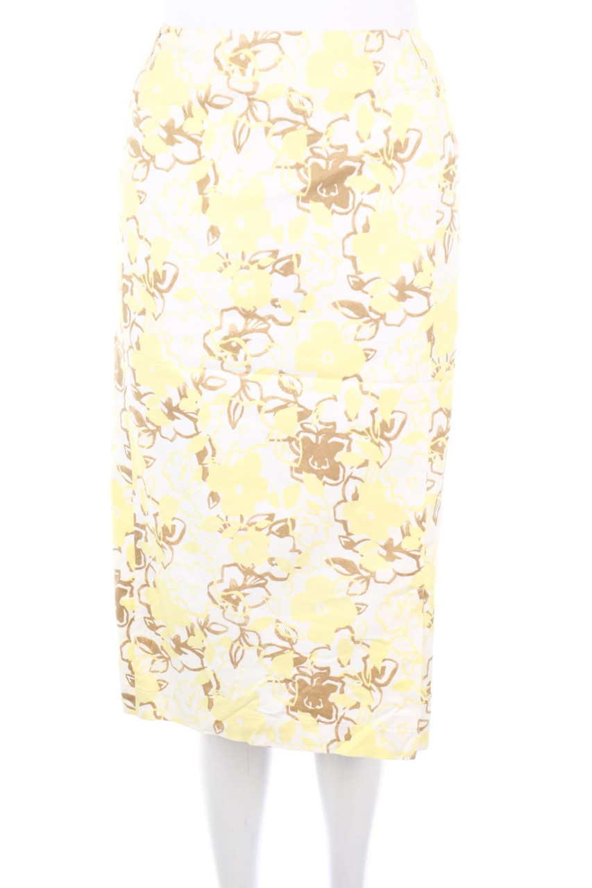 ARA - Rock mit Blumen-Print - D 48