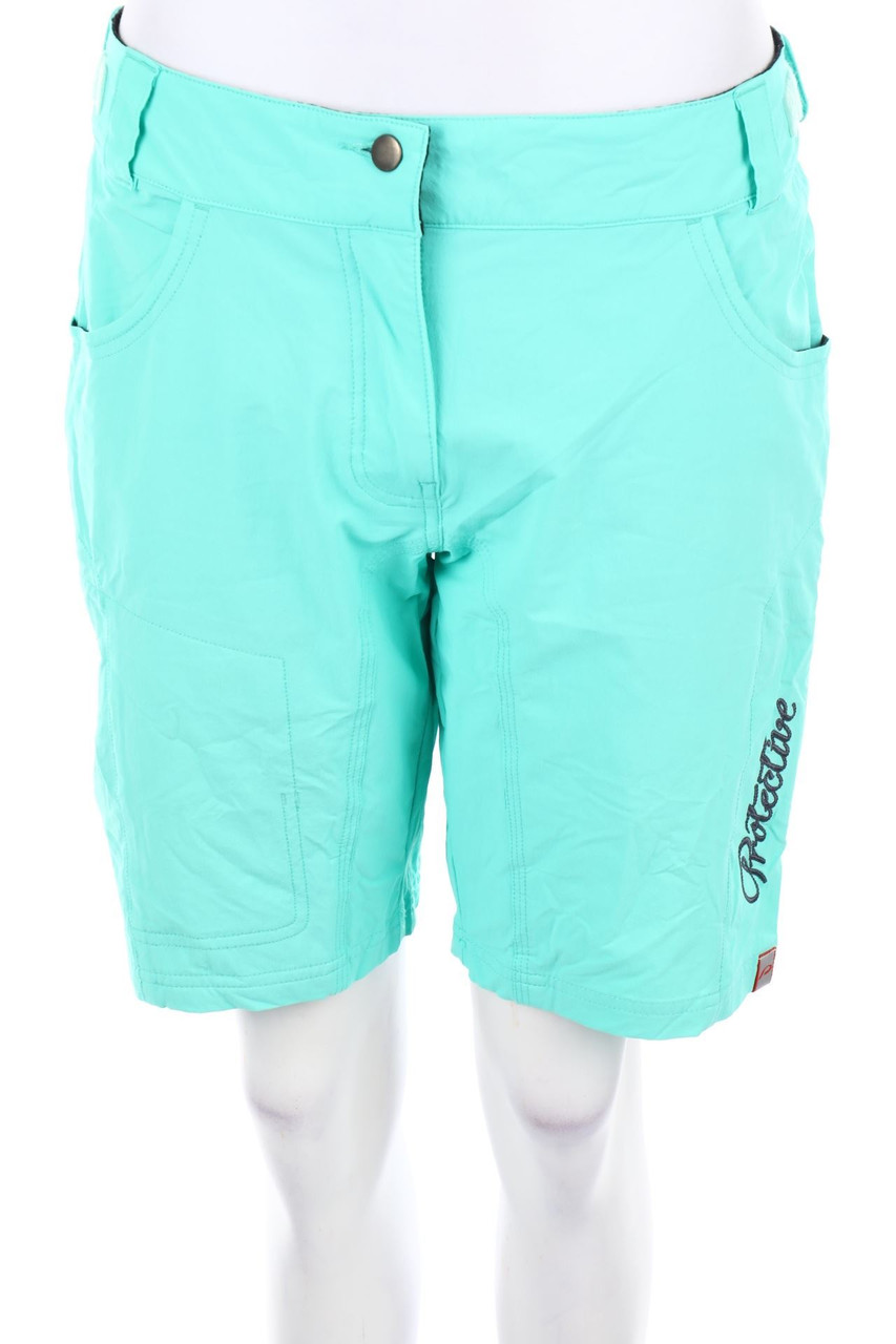 PROTECTIVE - Outdoor-Shorts mit Logo-Stickerei - D 38