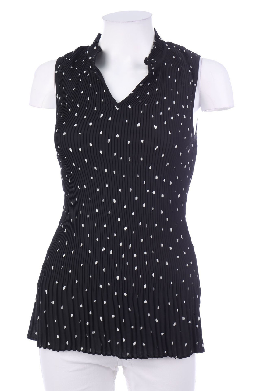 DKNY - Plissee-Blusentop - L