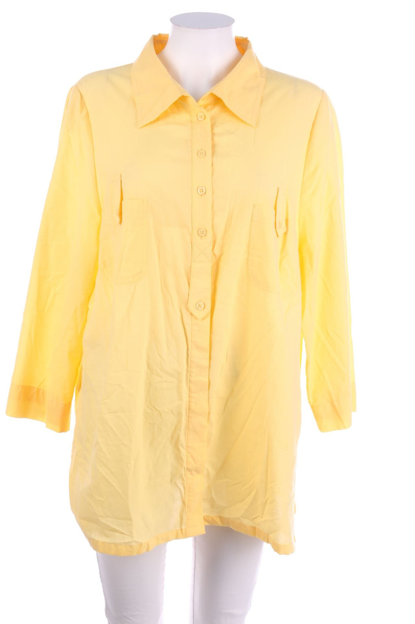 Ulla Popken - Bluse mit aufgesetzten Taschen - XXXXL