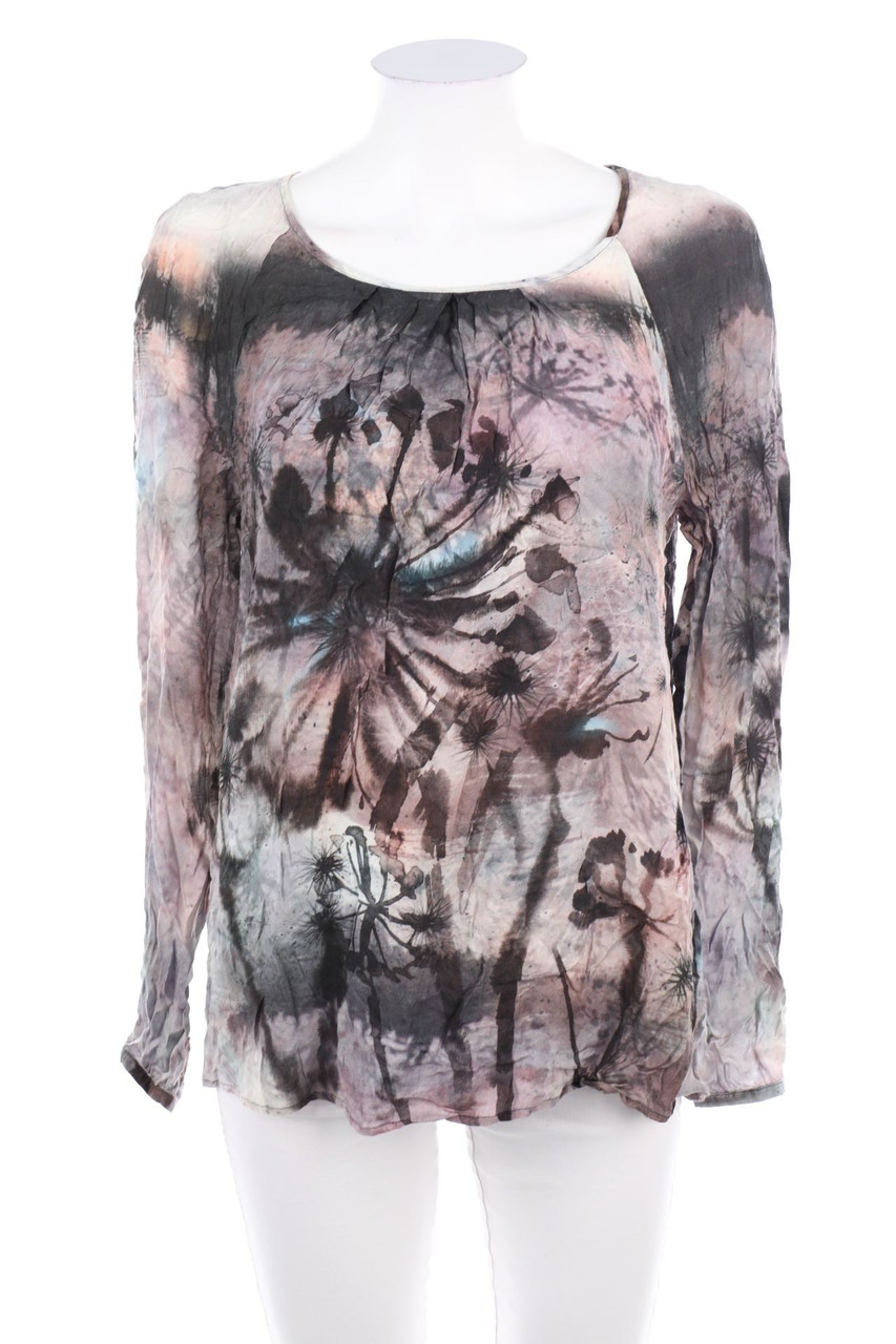 TAIFUN - Bluse mit Print - L