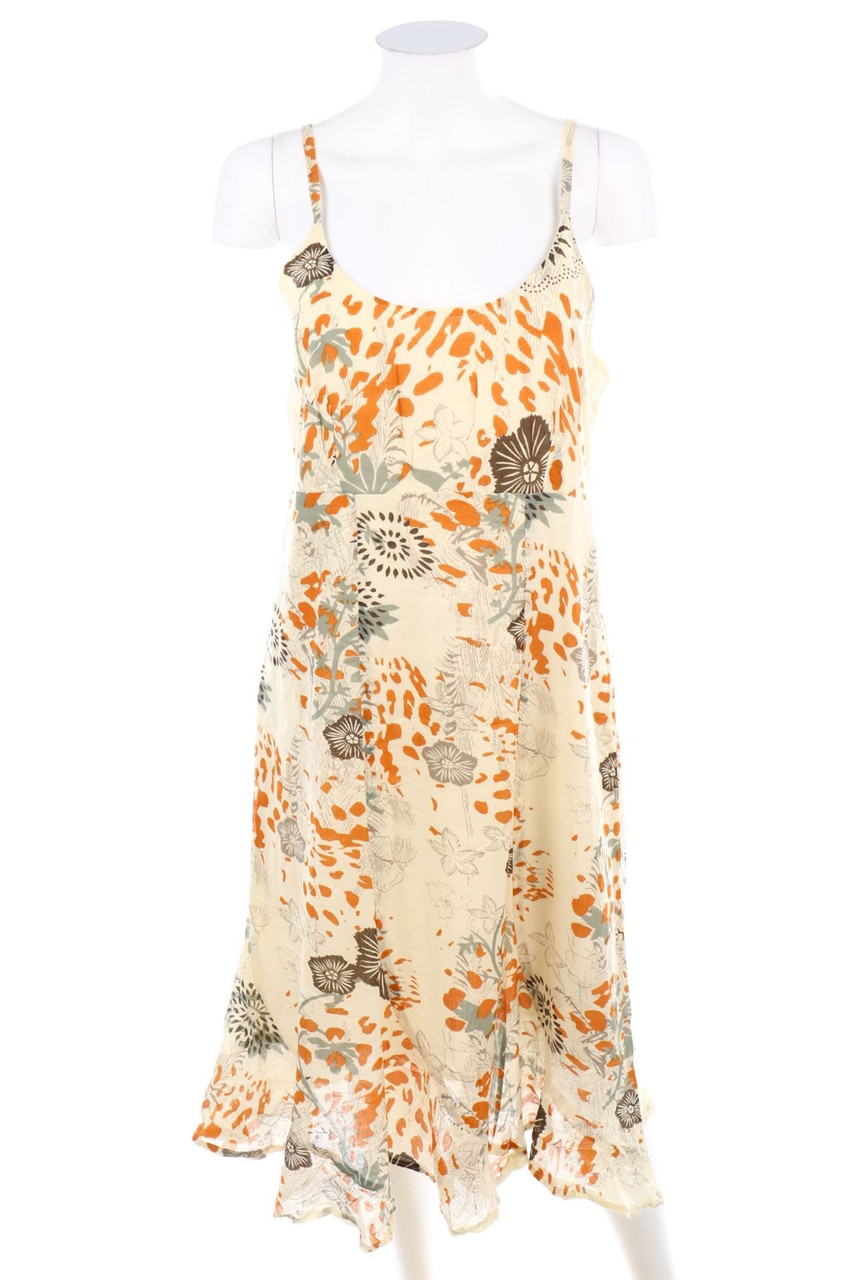 chris line casual - Kleid mit Blumen-Print - XL