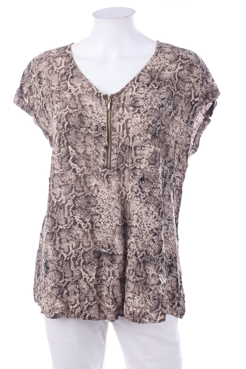 Chicorée - Kurzarm-Bluse - L