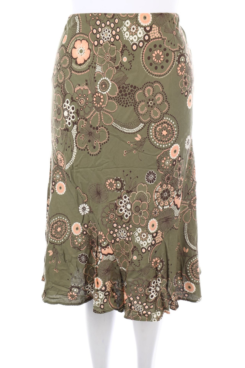 MARKS & SPENCER - Midirock mit Blumen-Print - D 42