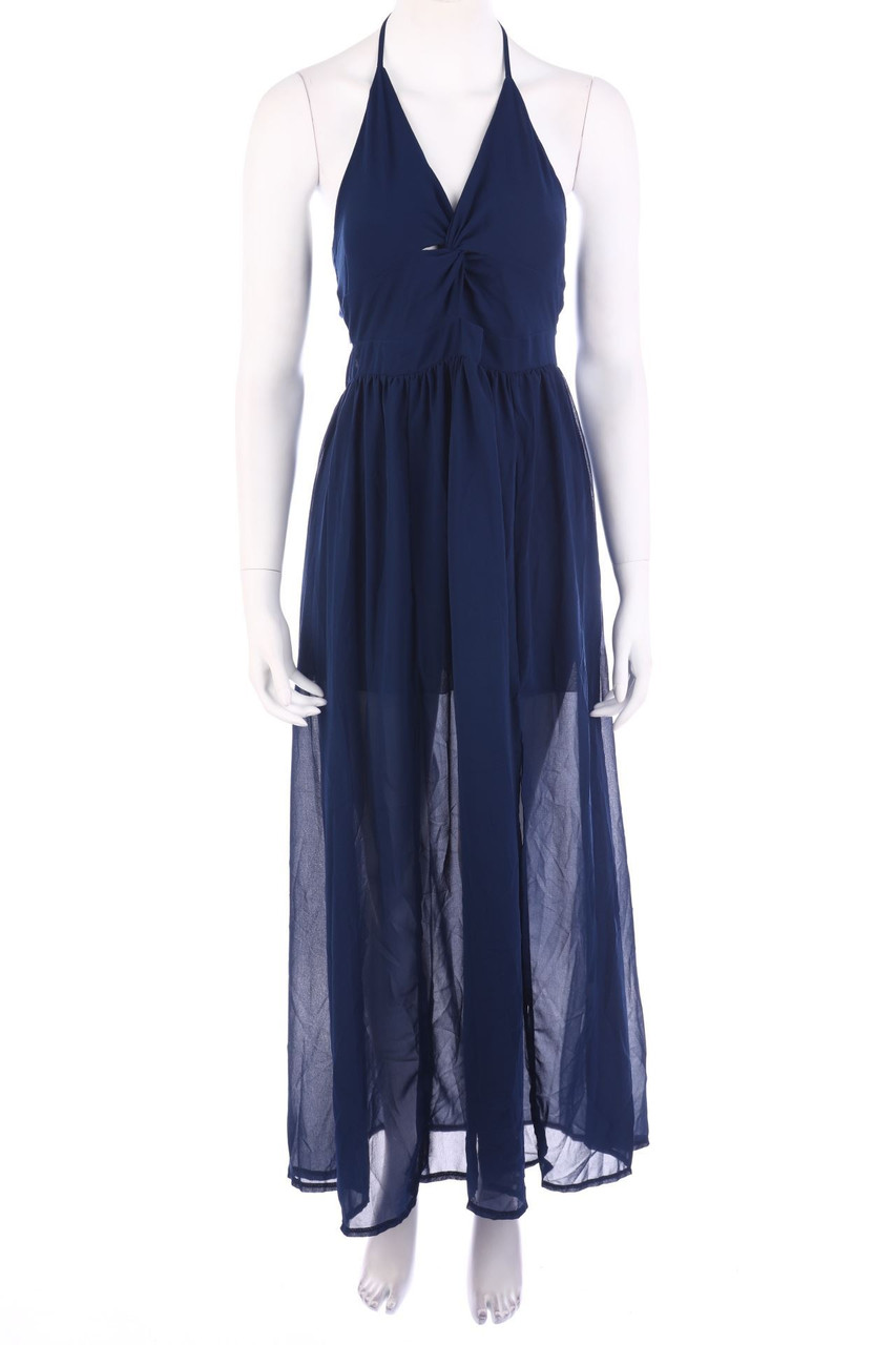 Ohne Label - Sommer-Maxi-Kleid - D 34