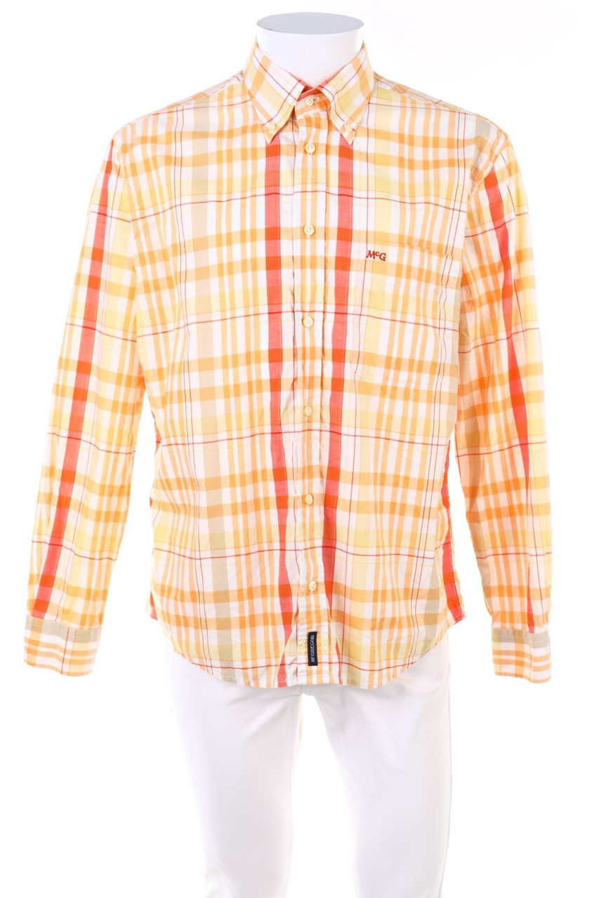 McGregor - Button-down-Hemd mit Tartan-Muster - L