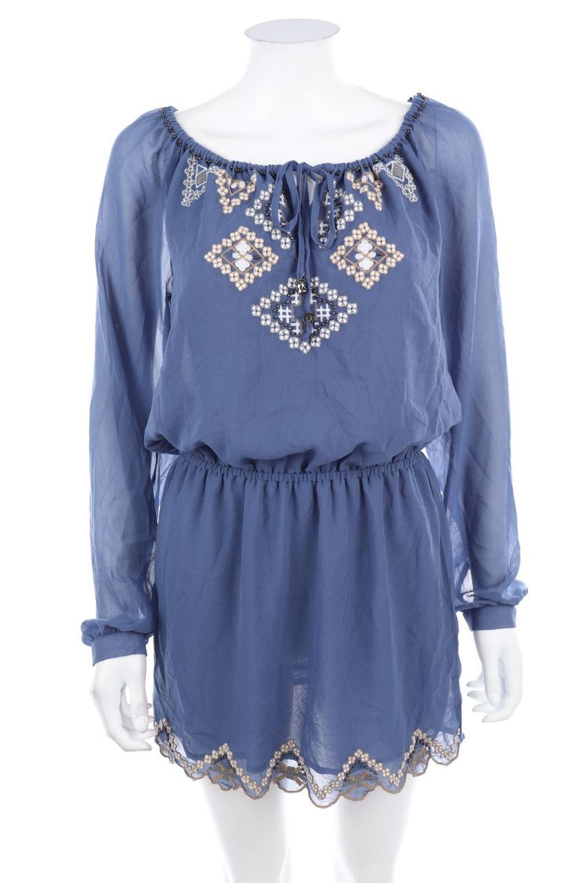 SINGLE Los Angeles - Minikleid mit Stickereien - XS